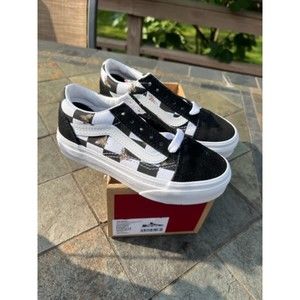 Vans Kids Old Skool Bee Checkerboard Size 10.5